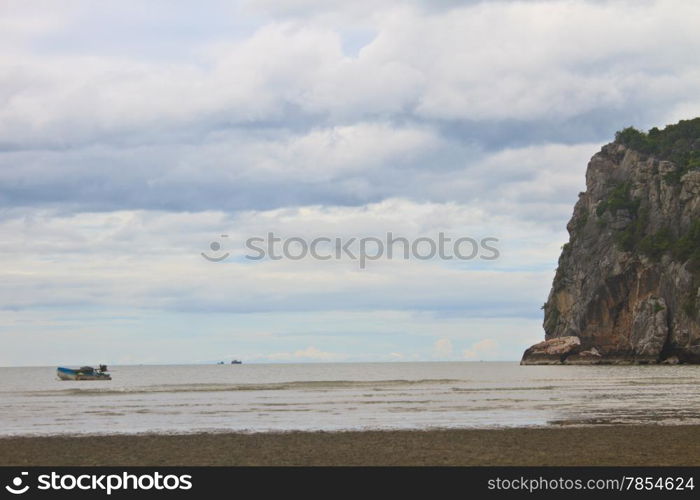 beautiful beach and tropical sea in summer