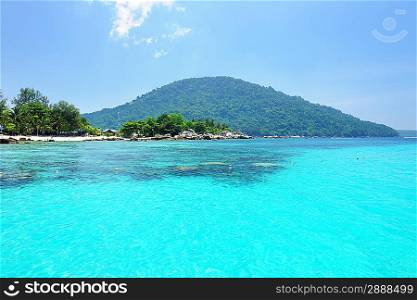 Beautiful beach at Perhentian islands, Malaysia