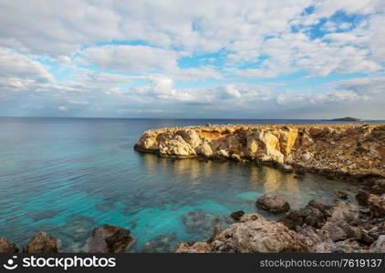Beautiful beach in Northern Cyprus