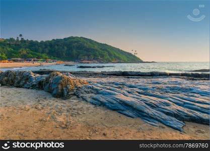 beautiful beach resort in North Goa