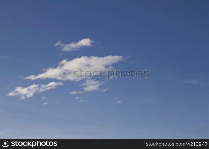 Beautiful blue sky and cloud