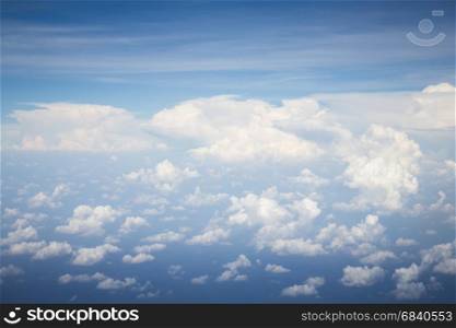 Beautiful Blue Sky With White Cloud, stock photo