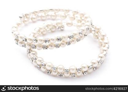 Beautiful Bracelet isolated on white background