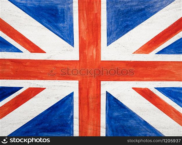 Beautiful, bright card with congratulations on the British holidays. Isolated background, close-up, view from above. Congratulations for relatives, friends and colleagues. Beautiful, bright card. Isolated background, close up