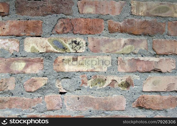 Beautiful brown brick wall great background.. Beautiful brown brick wall great background