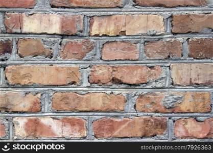 Beautiful brown brick wall great background.. Beautiful brown brick wall great background