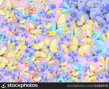 beautiful butterfly abstract texture background