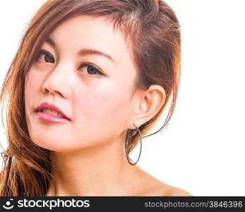 Beautiful Chinese woman, beauty portrait