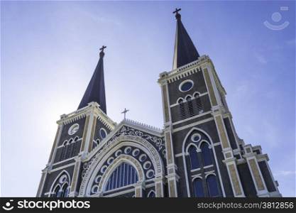 Beautiful Church, Catholic Church, Jantaburi Province, Thailand