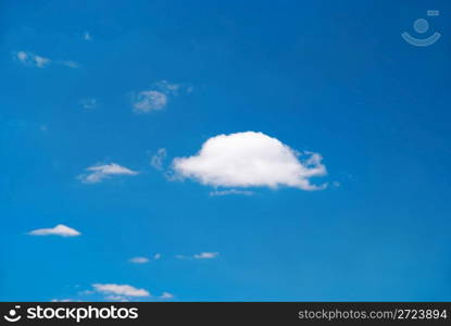 Beautiful cloudscape can be used for background