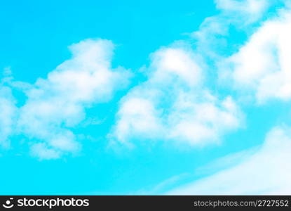 Beautiful cloudscape can be used for background