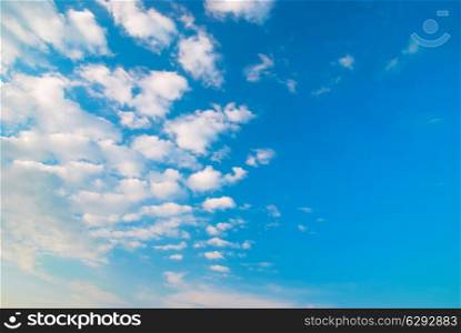 Beautiful cloudscape can be used for background