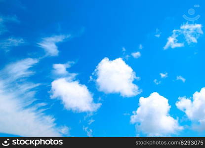 Beautiful cloudscape can be used for background