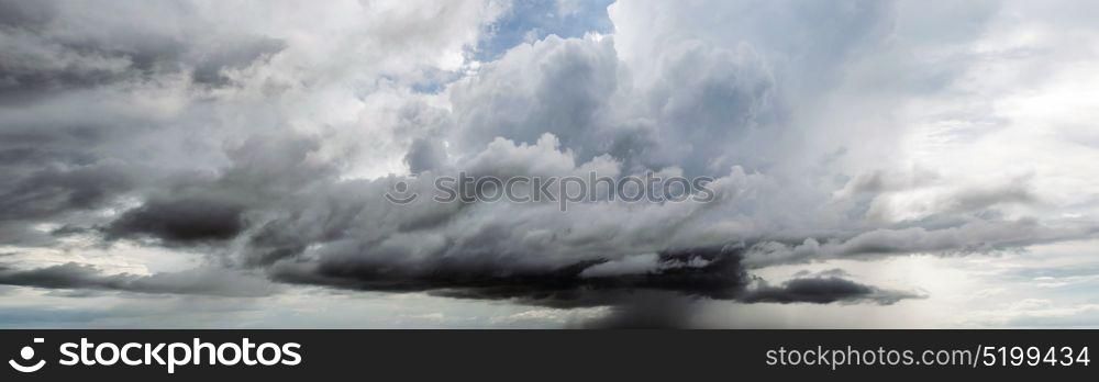Beautiful cloudy sky. Sky and clouds. Bright air summer background. Beautiful cloudy sky