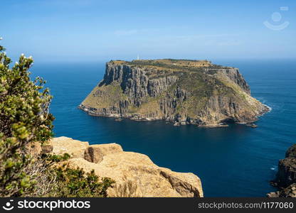 Beautiful coast landscape of Tasman National Park in Tasman peninsula, Tasmania, Australia.