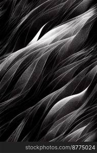 Beautiful dark and creative fabric background 3d illustrated