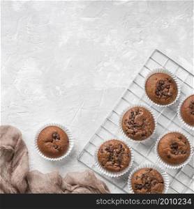 beautiful delicious dessert chocolate muffins