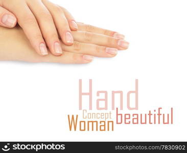 Beautiful female hands