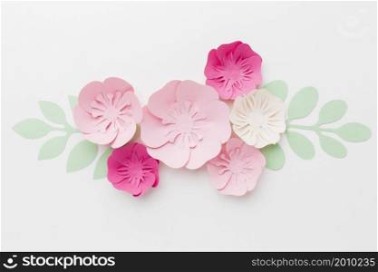 beautiful floral paper ornament