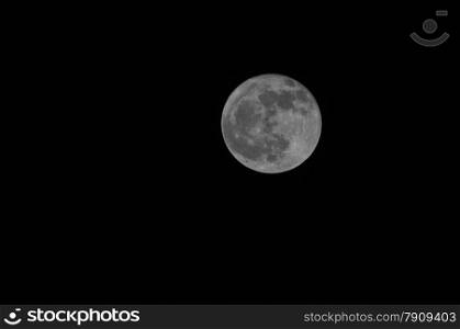 beautiful full moon on march 27, 2013