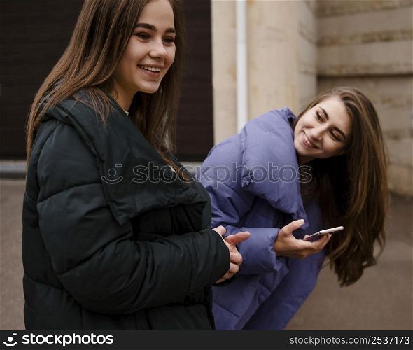 beautiful girls spending time together 9