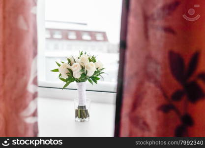 Beautiful gorgeous bouquet of pretty flowers