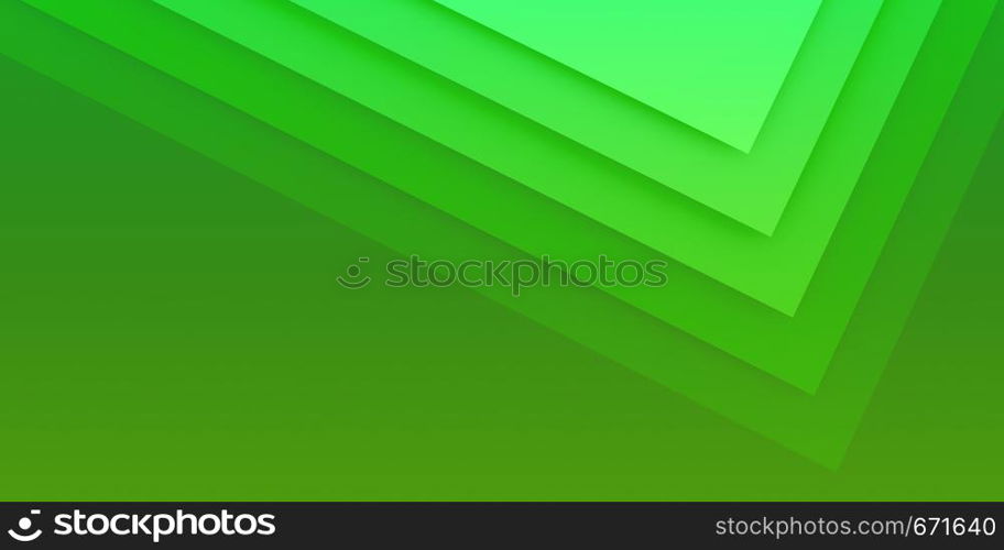 Beautiful Green Abstract Background in the Form of Squares. Beautiful Green Abstract Background