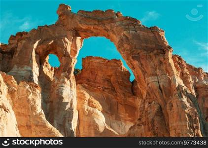 Beautiful Grosvenor arch in Utah, USA