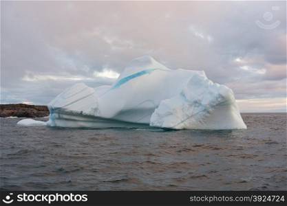 Beautiful Iceberg. Beautiful Icebergs in Disko Bay Greenland around Disko Island