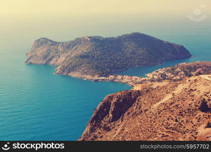 Beautiful island Kefalonia in Greece