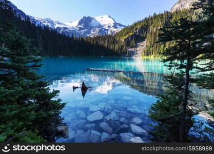 Beautiful Joffre lake in Canada