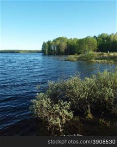 beautiful lake in Karelia