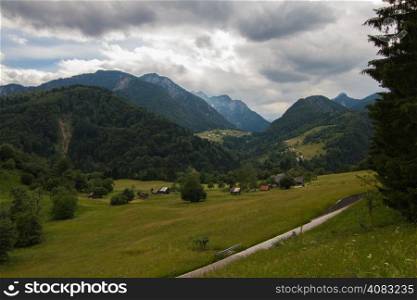 Beautiful landscape in the Dolomites,Sudtirol, Italy,Europe