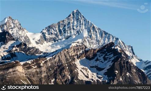 Beautiful landscape mountains in the swiss alps, Matterhorn, Zermatt, Switzerland