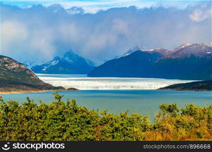 Beautiful landscape of Perito Moreno Glacier at Los Glaciares National park in Patagonia Argentina