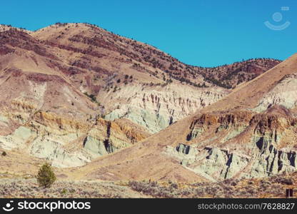 Beautiful landscapes of the American desert