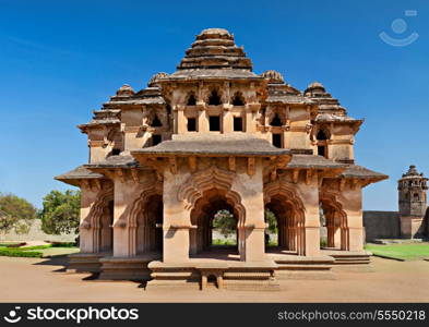 Beautiful Lotus Temple, Hampi, India