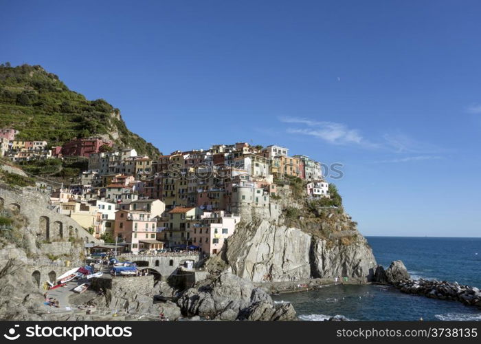 Beautiful Manarola, Cinque Terre, Italy