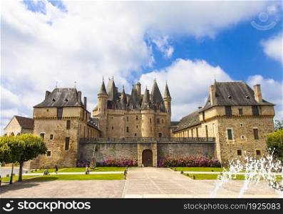 beautiful medieval fairy castles of France -Jumilhac-le-grand, Dordogne