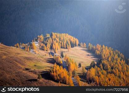 beautiful mountain landscape - The Grossglockner High Alpine Road, Brennkogel. High Tauern National Park