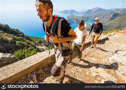 Beautiful nature landscapes in Turkey mountains. Lycian way is famous among hikers.