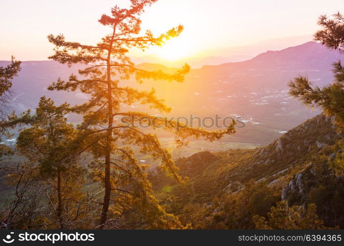 Beautiful nature landscapes in Turkey mountains. Lycian way is famous among hikers.