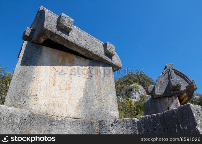 Beautiful nature landscapes in Turkey mountains.  Lycian way is famous among  hikers.