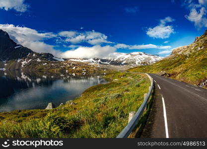 Beautiful Nature Norway natural landscape.