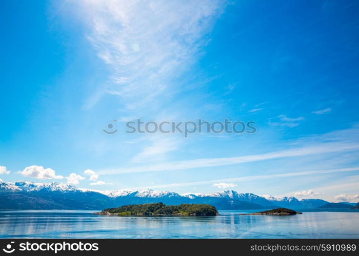 Beautiful Nature Norway natural landscape.