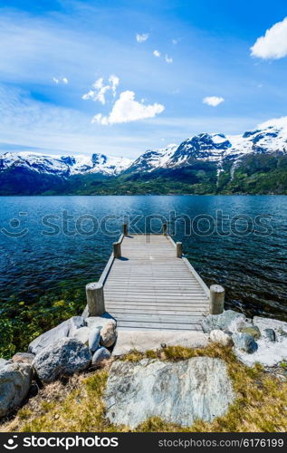 Beautiful Nature Norway natural landscape.