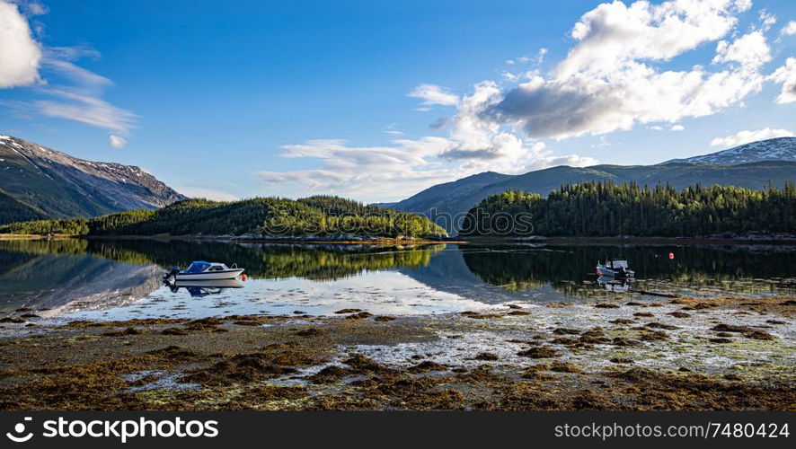 Beautiful Nature Norway natural landscape.