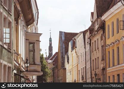 Beautiful old city Tallinn in Estonia