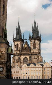 Beautiful old town Prague scenery, Czech republic