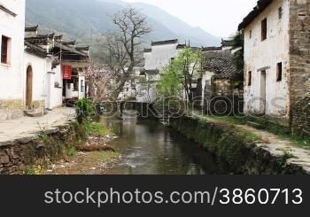 beautiful old village in China